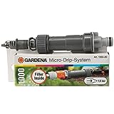 Gardena Micro-Drip-System Basisgerät 1000: Grundgerät zur Druckreduzierung, Wasserdurchfluss ca....