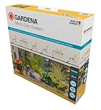 Gardena Micro-Drip-System Tropfbewässerung Set Terrasse (30 Pflanzen): Starter-Set sofort...