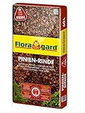 Floragard Mulch Pinienrinde 7-15 mm 60 L • fein • dekorativer Bodenbelag • unterdrückt...