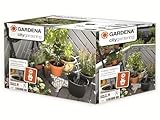 Gardena city gardening Urlaubsbewässerung: Pflanzenbewässerungs-Set für drinnen und draußen,...
