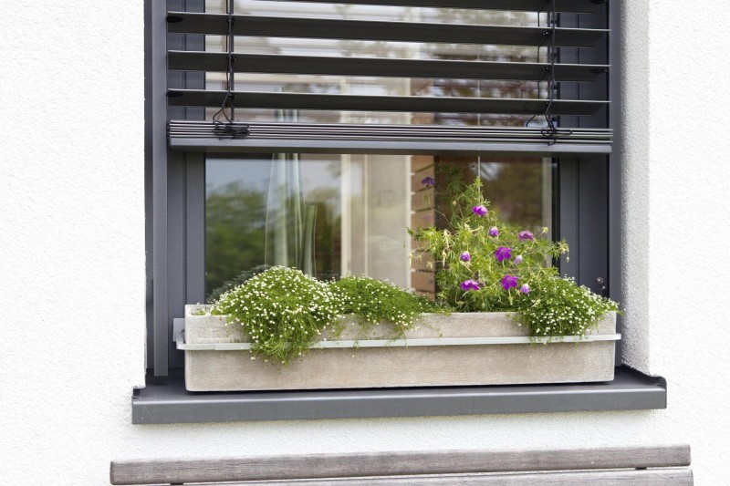 Blumenkastenhalterung für Fensterbank ohne bohren