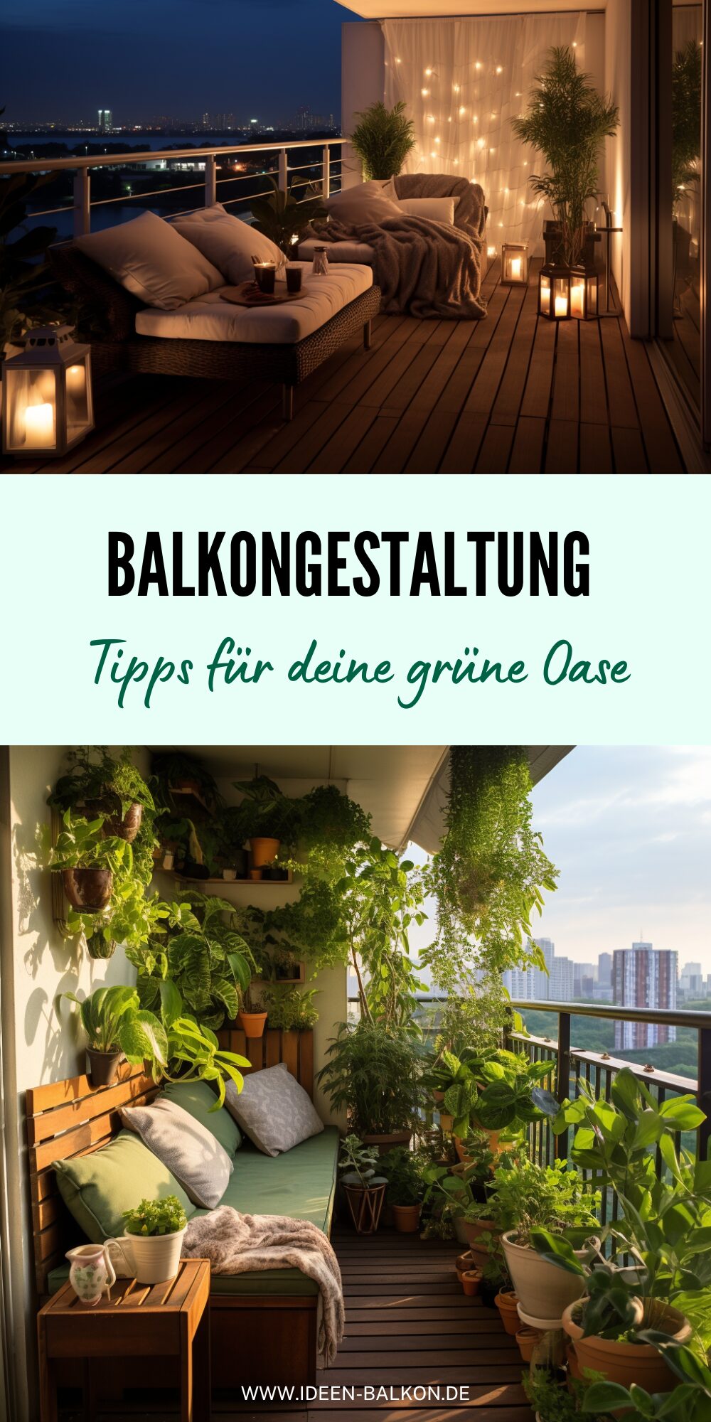 Balkongestaltung leicht gemacht: Tipps für deine grüne Oase