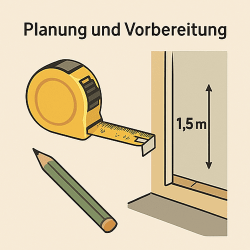 Katzenleiter planen und Maße bestimmen