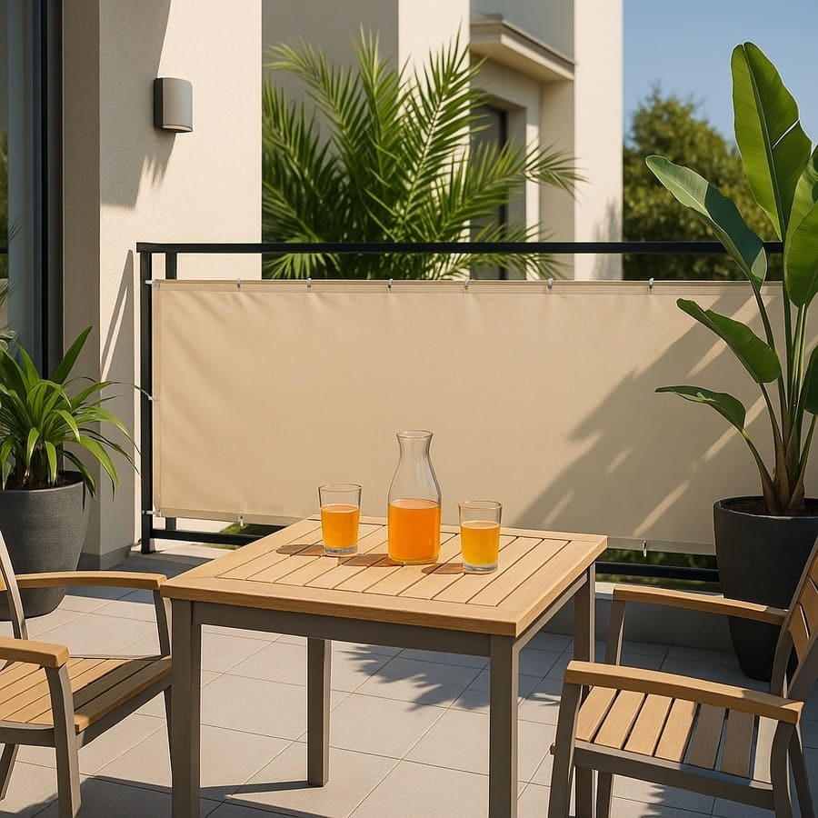 Balkonbespannung Inspiration