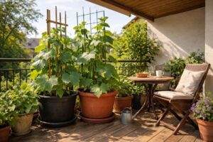 Gurken auf Balkon anpflanzen